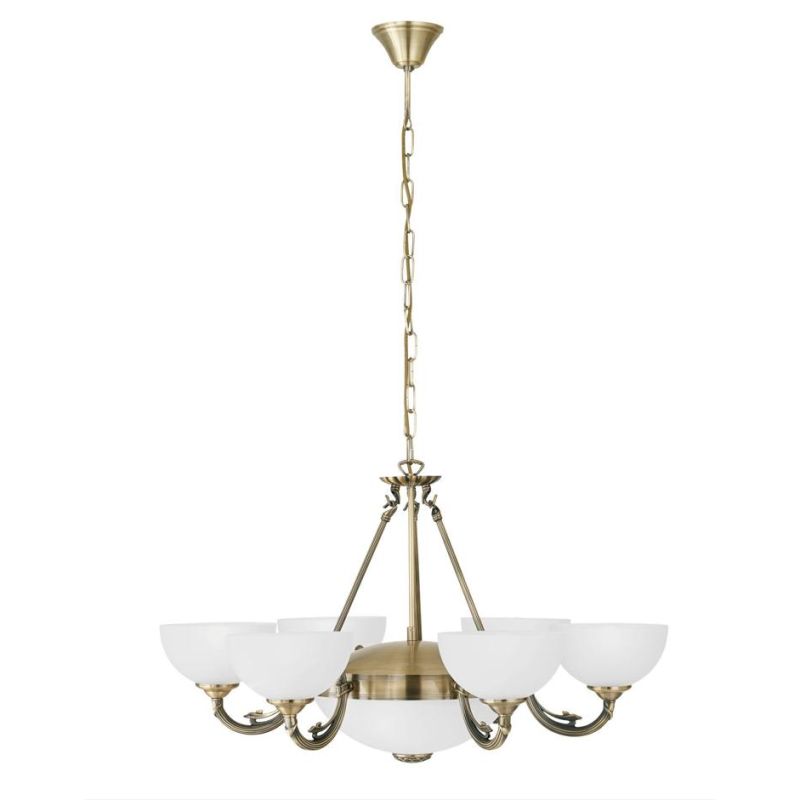 SAVOY LAMPADA A SOSPENSIONE IN METALLO BRUNITO DI EGLO CLASSICA EGLO - Cristalensi Shop Online