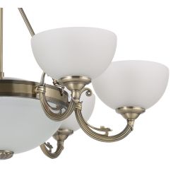 SAVOY LAMPADA A SOSPENSIONE IN METALLO BRUNITO DI EGLO CLASSICA EGLO - Cristalensi Shop Online 2