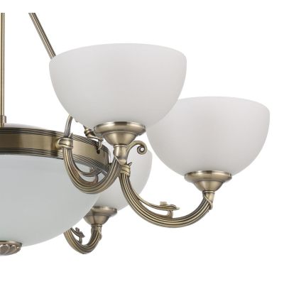 SAVOY LAMPADA A SOSPENSIONE IN METALLO BRUNITO DI EGLO CLASSICA EGLO - Cristalensi Shop Online