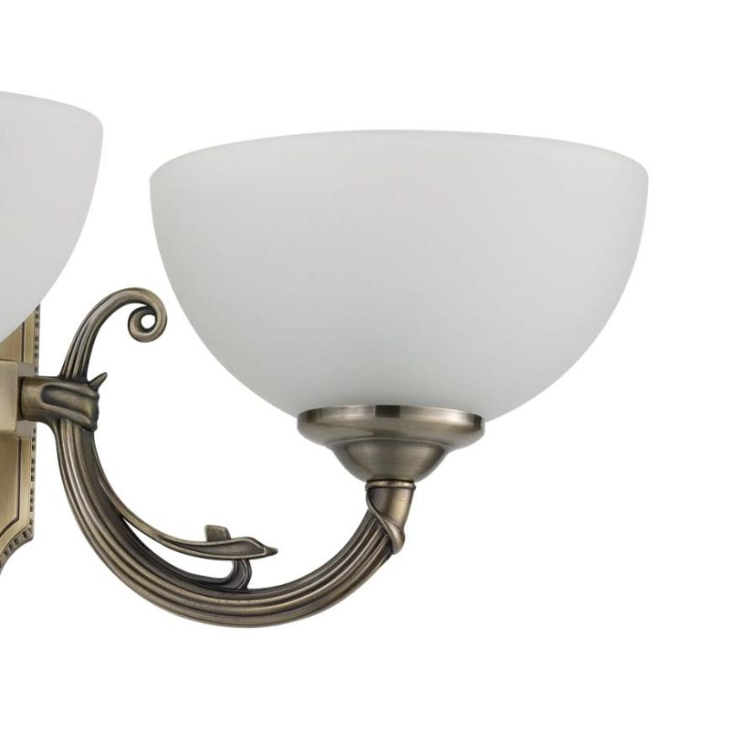 SAVOY APPLIQUE IN METALLO DI COLORE BRUNITO DI EGLO CLASSICO EGLO - Cristalensi Shop Online