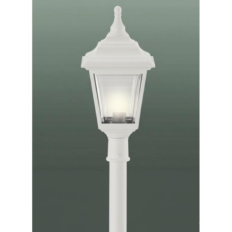 MARTE PALETTO H116 CM CON LANTERNA IN POLIMERO VERDE BIANCO E NERO Framon Augenti - Cristalensi Shop Online