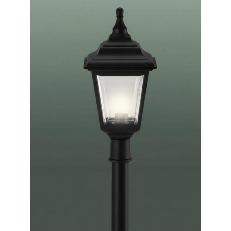 MARTE PALETTO H116 CM CON LANTERNA IN POLIMERO VERDE BIANCO E NERO Framon Augenti - Cristalensi Shop Online