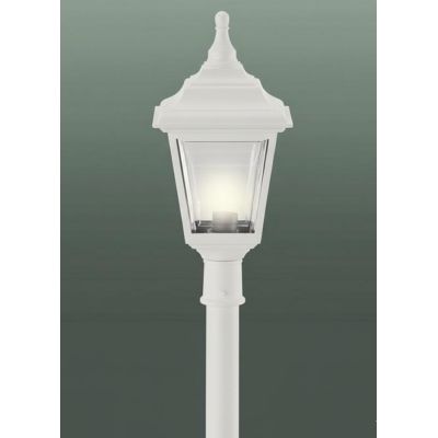 MARTE PALETTO CON LANTERNA H191 CM IN POLIMERO BIANCO VERDE O NERO Framon Augenti - Cristalensi Shop Online