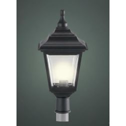 MARTE LANTERNA TESTA PALO ATTACCO DIAMETRO 6 CM IN POLIMERO BIANCO NERO E VERDE Framon Augenti - Cristalensi Shop Online 2