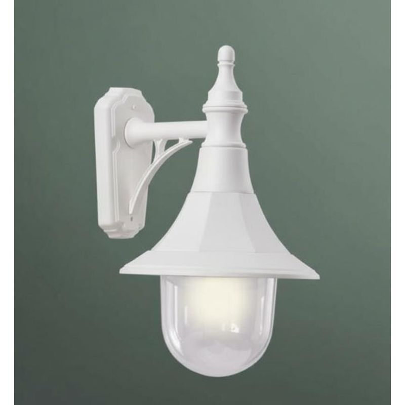 MERCURIO APPLIQUE DA ESTERNO IN POLIMERO VERDE NERO E BIANCO ECONOMICO Framon Augenti - Cristalensi Shop Online