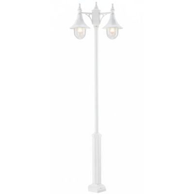 MERCURIO LAMPIONE DUE LUCI DA ESTERNO H204 IN POLIMERO VERDE, NERO O BIANCO Framon Augenti - Cristalensi Shop Online