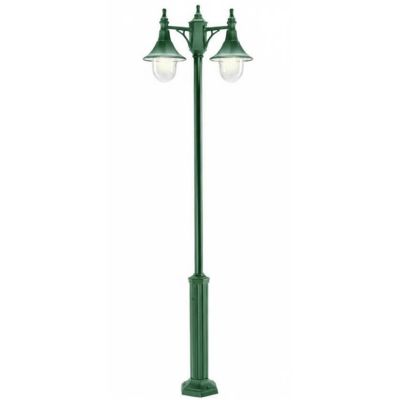MERCURIO LAMPIONE DUE LUCI DA ESTERNO H204 IN POLIMERO VERDE, NERO O BIANCO Framon Augenti - Cristalensi Shop Online