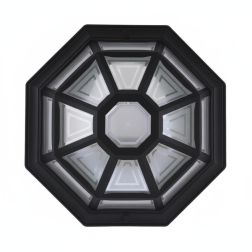 OPTAGON PLAFONIERA APPLIQUE DIAMETRO 28 CM IN POLIMERO NERO VERDE O BIANCO Framon Augenti - Cristalensi Shop Online 2