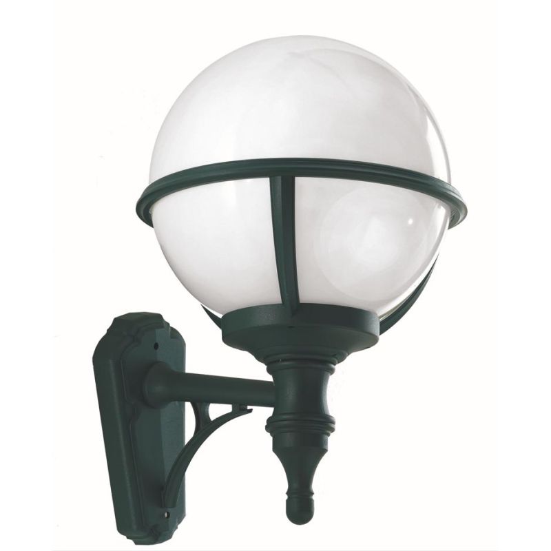 SATURNO LAMPADA DA PARETE IN POLIMERO DISPONIBILE IN NERO VERDE O BIANCO Framon Augenti - Cristalensi Shop Online