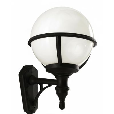 SATURNO LAMPADA DA PARETE IN POLIMERO DISPONIBILE NEL COLORE NERO Framon Augenti - Cristalensi Shop Online
