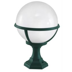 SATURNO PALETTO BASSO CON SFERA IN POLIMERO DI COLORE NERO BIANCO O VERDE Framon Augenti - Cristalensi Shop Online