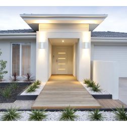 SIRIUS LAMPADA DA PARETE IN POLIMERO NERO, VERDE E BIANCO LUCE SOPRA SOTTO Framon Augenti - Cristalensi Shop Online 2