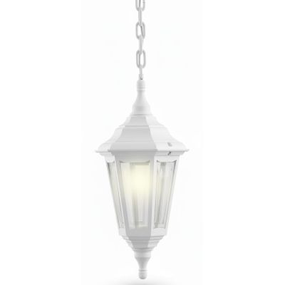 URANO LANTERNA A SOSPENSIONE IN POLIMERO BIANCO NERO E VERDE ECONOMICO Framon Augenti - Cristalensi Shop Online
