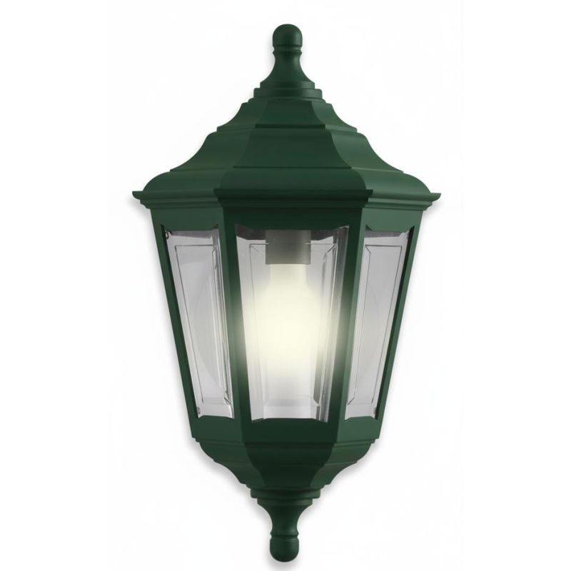 URANO MEZZA LANTERNA IN POLIMERO DISPONIBILE NEI COLORI BIANCO NERO E VERDE Framon Augenti - Cristalensi Shop Online