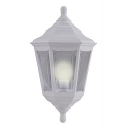 URANO MEZZA LANTERNA IN POLIMERO DISPONIBILE NEI COLORI BIANCO NERO E VERDE Framon Augenti - Cristalensi Shop Online