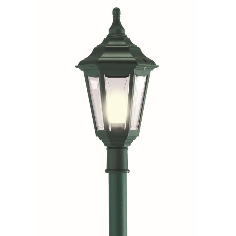 URANO LAMPIONE CON LANTERNA H 193 CM IN POLIMERO COLORE NERO BIANCO O VERDE Framon Augenti - Cristalensi Shop Online