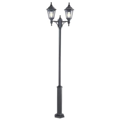 URANO LAMPIONE CON DUE LANTERNE IN POLIMERO DI COLORE NERO BIANCO O VERDE Framon Augenti - Cristalensi Shop Online