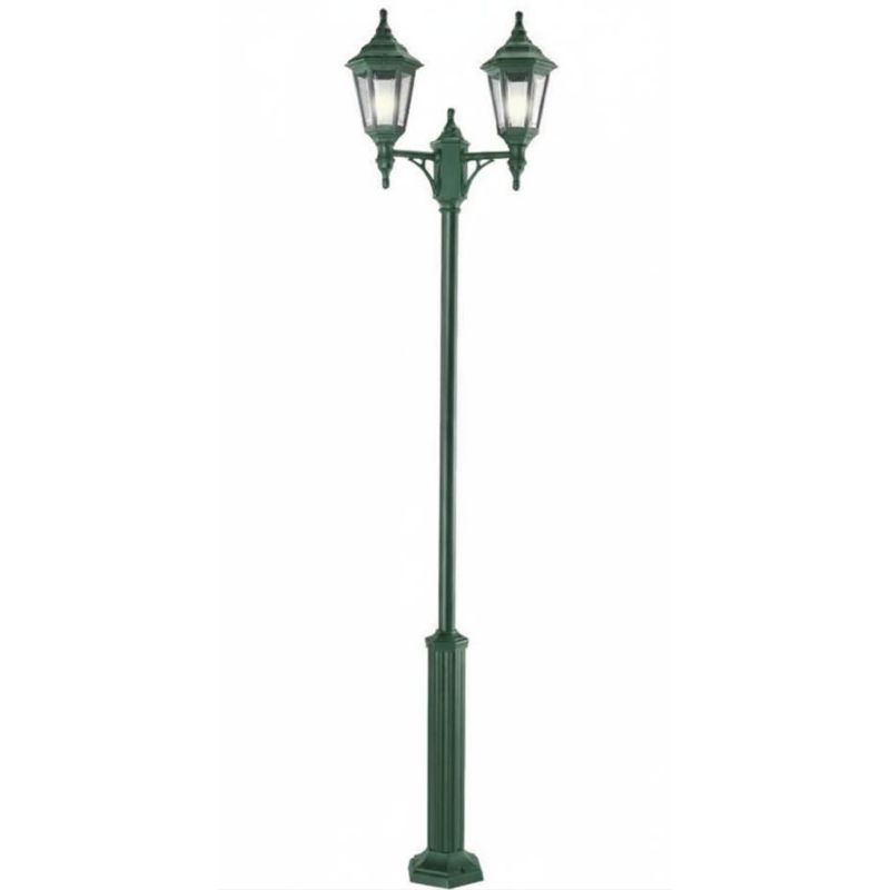 URANO LAMPIONE CON DUE LANTERNE IN POLIMERO DI COLORE NERO BIANCO O VERDE Framon Augenti - Cristalensi Shop Online