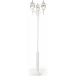 URANO PALO CON TRE LANTERNE PER ESTERNO IN POLIMERO VERDE NERO O BIANCO Framon Augenti - Cristalensi Shop Online 2