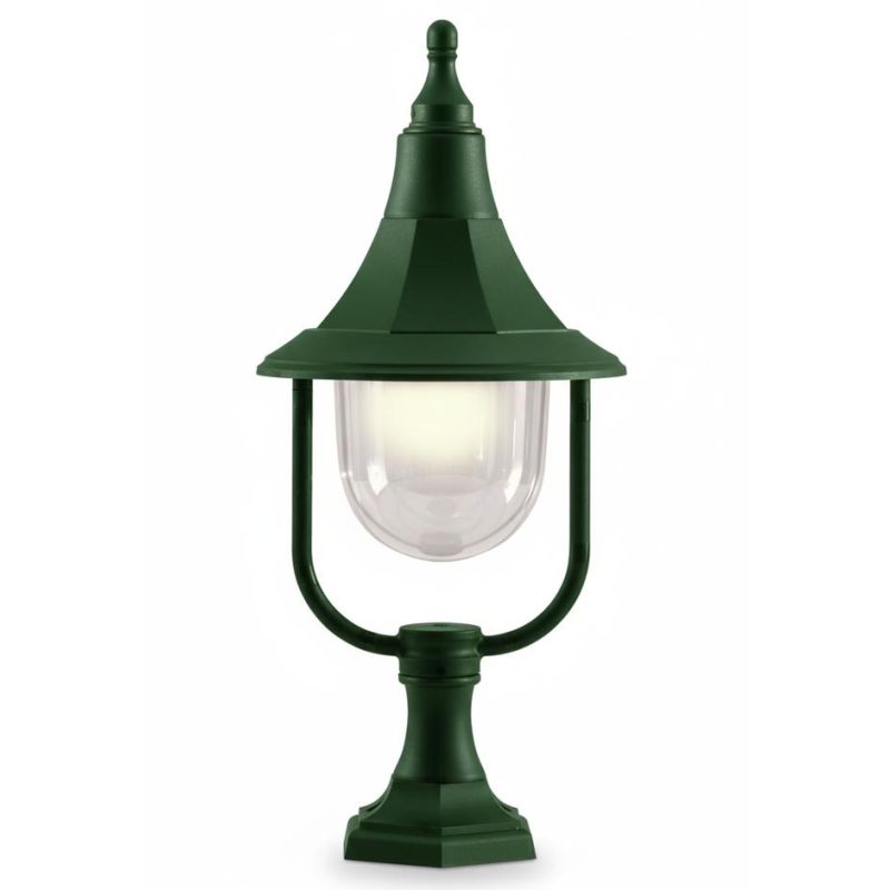 VENERE LAMPADA DA TERRA ALTEZZA 50 CM IN POLIMERO NEI COLORI VERDE BIANCO E NERO Framon Augenti - Cristalensi Shop Online