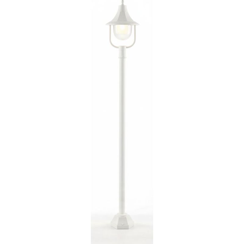 VENERE LAMPADA DA TERRA PER ESTERNO H193 CM IN POLIMERO NERO VERDE O BIANCO Framon Augenti - Cristalensi Shop Online