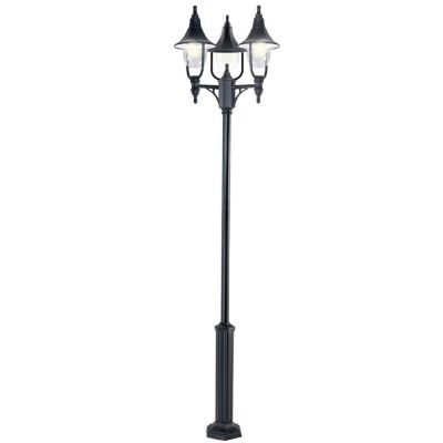 VENERE LAMPIONE PER ESTERNO H215 CM TRE LUCI IN POLIMERO VERDE NERO O BIANCO Framon Augenti - Cristalensi Shop Online