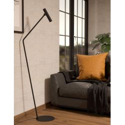 ALMUDAINA PIANTANA MODERNA ORIENTABILE H157 CM LED 5W LUCE 3000K IN METALLO NERO