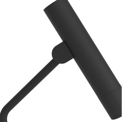 ALMUDAINA LAMPADA DA TAVOLO ORIENTABILE H49 CM LED 5W LUCE 3000K IN METALLO NERO MODERNA