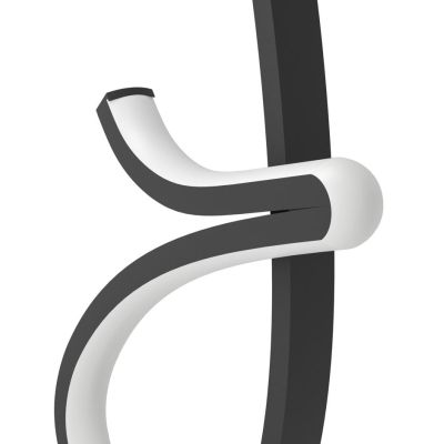 CARDONCITO LAMPADA DA TAVOLO NERA LED 12W LUCE CCT 2700-4000-6500K DESIGN MODERNO