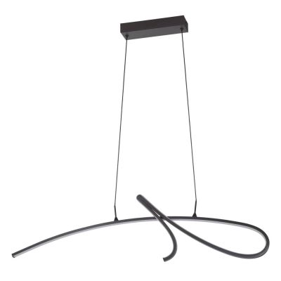 CARDONCITO LAMPADARIO A SOSPENSIONE NERO LED 20W LUCE CCT 2700-4000-6500K DESIGN MODERNO