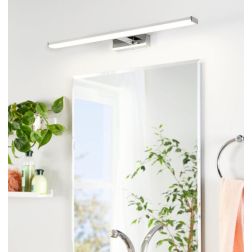 PANDELLA 1 LAMPADA PER SPECCHIO A LED DA 11W DOPPIO ISOLAMENTO IP44 D.60 EGLO - Cristalensi Shop Online