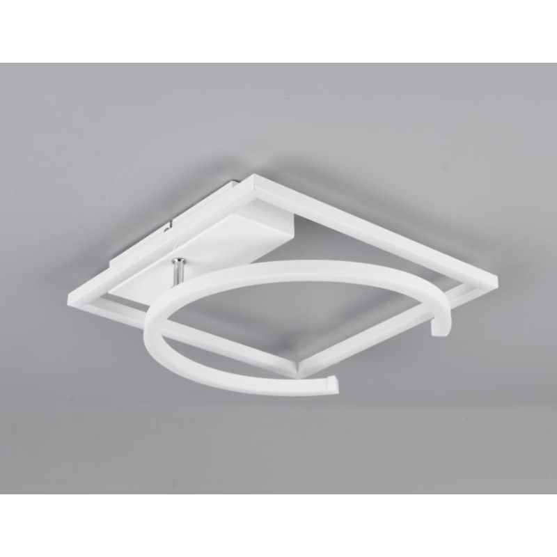 PIVOT PLAFONIERA LED 23,5W LUCE 3000K o 4000K DIMMERABILE 3 COLORI MODERNA GIREVOLE RL - Cristalensi Shop Online