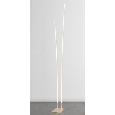 KAWAII PIANTANA LINEARE LED 48W LUCE CCT 3000K-4000K DIMMERABILE NERA O ORO DESIGN MODERNO