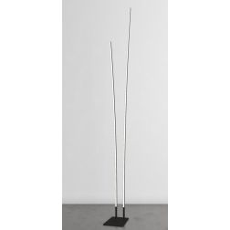 KAWAII PIANTANA LINEARE LED 48W LUCE CCT 3000K-4000K DIMMERABILE NERA O ORO DESIGN MODERNO 2