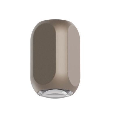 CRISP APPLIQUE IN ALLUMINIO 4 COLORI BI-EMISSIONE LED 7,5W LUCE 2700K E 3000K DIMMERABILE MODERNA