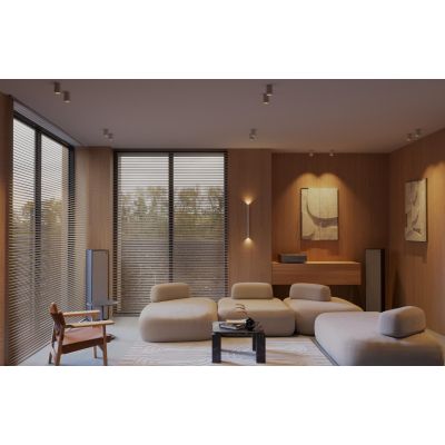 CRISP PLAFONIERA IN ALLUMINIO 4 COLORI LED 10,5W LUCE CCT 2700K-3000K DIMMERABILE PICCOLA MODERNA