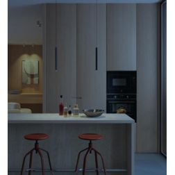 CRISP SOSPENSIONE 2 MISURE IN ALLUMINIO 4 COLORI LED 9,5W LUCE 2700K-3000K DIMMERABILE MODERNA