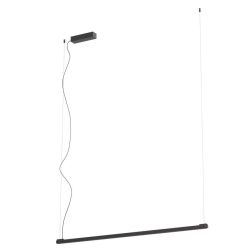 CRISP SOSPENSIONE LINEARE A LED 3 MISURE ALLUMINIO 3 COLORI LUCE 2700K-3000K DIMMERABILE MODERNA 2