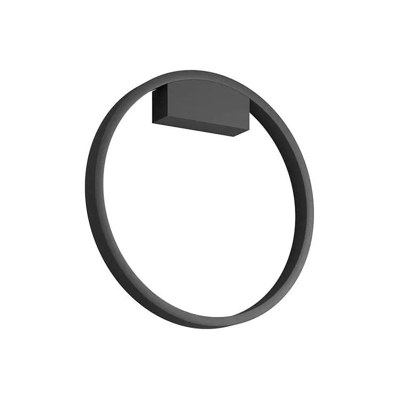 FEBE APPLIQUE ROTONDA D40 CM LED 24W LUCE INDIRETTA  3000K-4000K DIMMERABILE ALLUMINIO 3 COLORI MODERNA