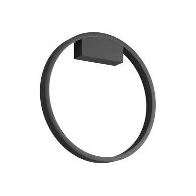 FEBE APPLIQUE ROTONDA D40 CM LED 24W LUCE INDIRETTA  3000K-4000K DIMMERABILE ALLUMINIO 3 COLORI MODERNA