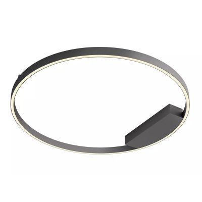 FEBE LAMPADA DA PARETE O SOFFITTO D80 CM LED 50W LUCE 3000K-4000K DIMMERABILE ALLUMINIO 3 COLORI