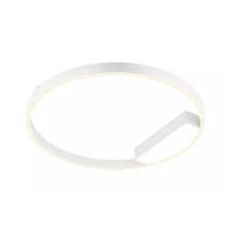 FEBE LAMPADA DA PARETE O SOFFITTO D60 CM LED 37W LUCE 3000K-4000K DIMMERABILE ALLUMINIO 3 COLORI