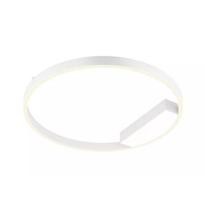 FEBE LAMPADA DA PARETE O SOFFITTO D60 CM LED 37W LUCE 3000K-4000K DIMMERABILE ALLUMINIO 3 COLORI