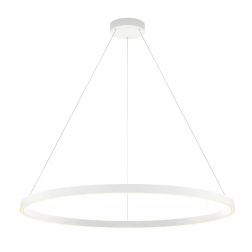 FEBE SOSPENSIONE SINGOLA D100 CM LED 62W LUCE 3000K-4000K DIMMERABILE ALLUMINIO 3 COLORI MODERNA 2