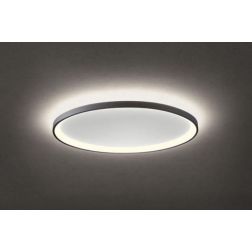 NOBU APPLIQUE PLAFONIERA A LED 3 MISURE CCT 3000K-4000K LUCE DIRETTA E INDIRETTA DIMMERABILE ALLUMINIO 3 COLORI