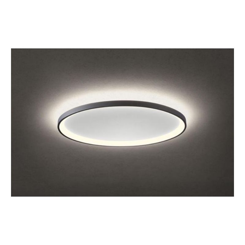 NOBU APPLIQUE PLAFONIERA A LED 3 MISURE CCT 3000K-4000K LUCE DIRETTA E INDIRETTA DIMMERABILE ALLUMINIO 3 COLORI
