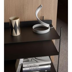 TORSION LAMPADA DA TAVOLO LED 11W LUCE CCT 2700K-3000K-4000K DIMMERABILE TOUCH ALLUMINIO 3 COLORI