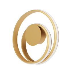 TORSION LAMPADA DA PARETE O SOFFITTO A LED LUCE CCT 2700K-3000K-4000K DIMMERABILE ALLUMINIO 3 COLORI 2