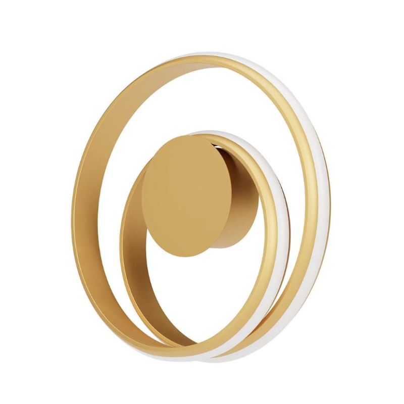 TORSION LAMPADA DA PARETE O SOFFITTO A LED LUCE CCT 2700K-3000K-4000K DIMMERABILE ALLUMINIO 3 COLORI