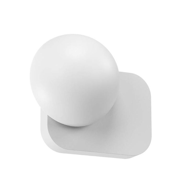 LUMIEN APPLIQUE AD 1 LUCE LED 7W LUCE CCT 2700K-3000K IN METALLO BIANCO, NERO E ORO DESIGN MODERNO